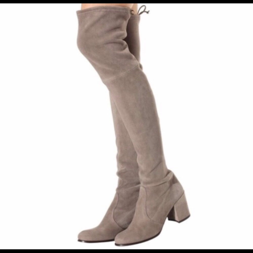 STUART WEITZMAN. Tie land top over the knee boots